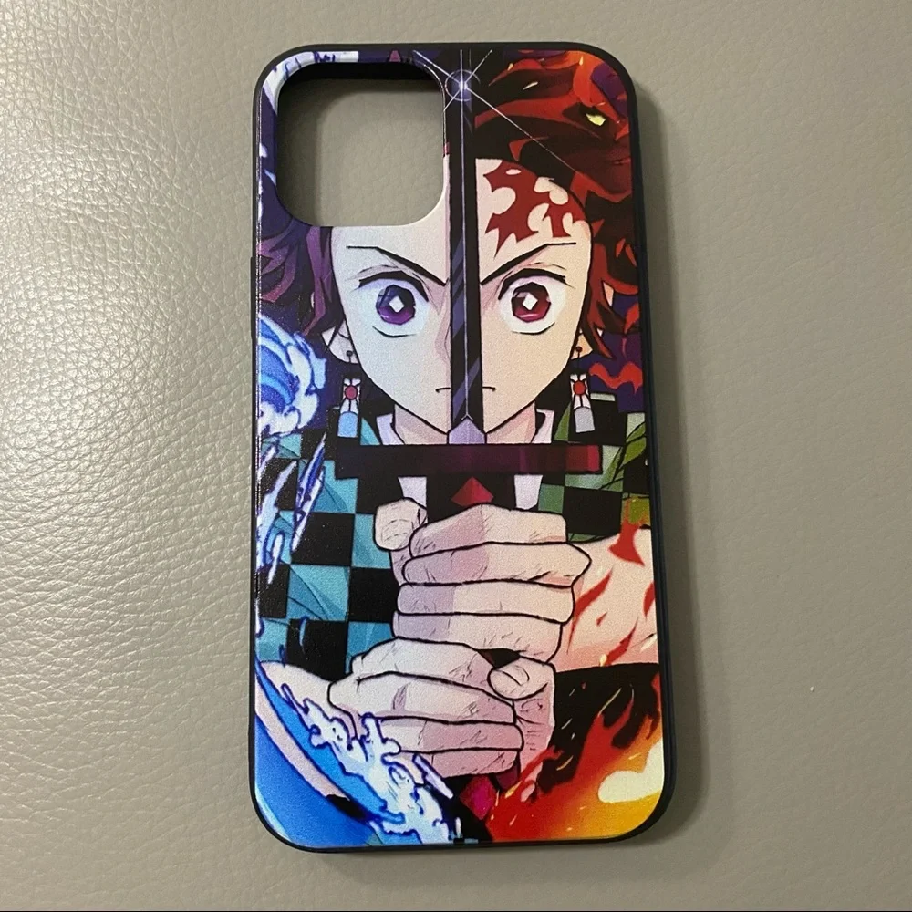 Demon Slayer anime manga phone case fit for Iphone 12 pro max